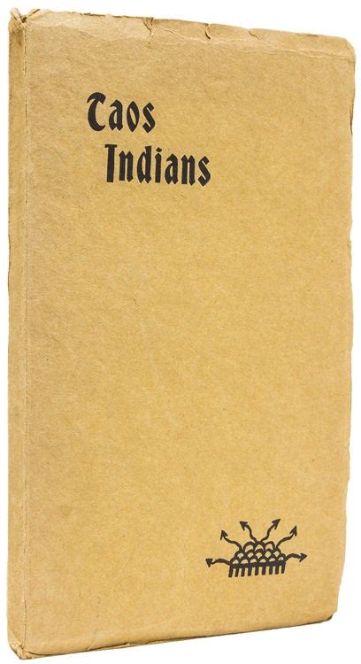 Book cover: Taos Indians